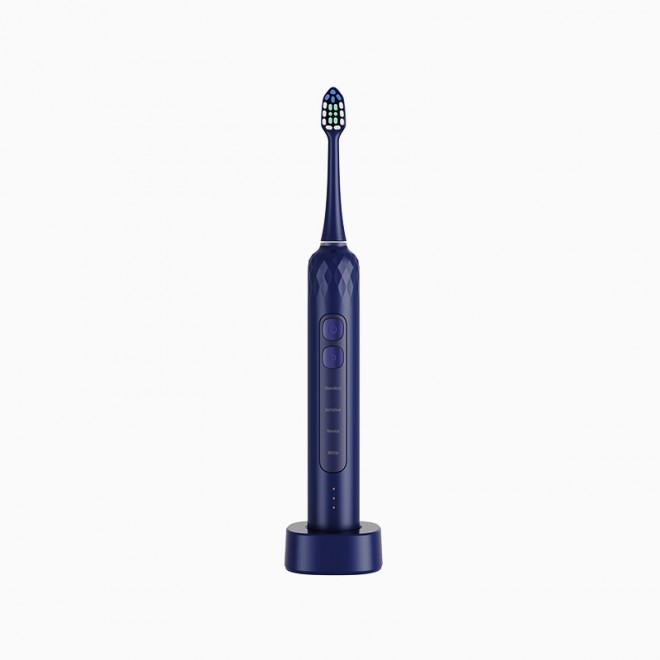 Portable sonic high density bristles adult electric toothbrush
