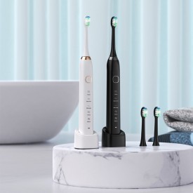 Rechargeable oral care sonic adult electric toothbrush