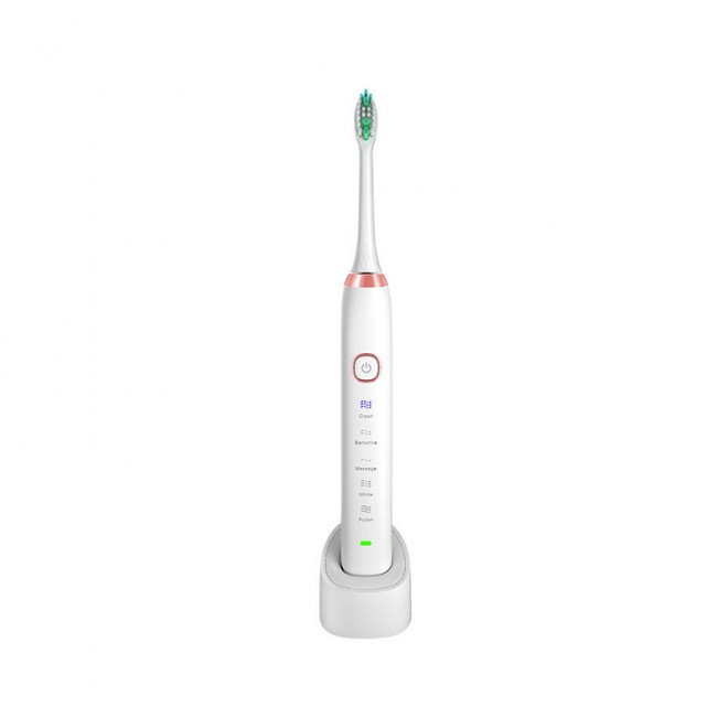 Rechargeable oral care sonic adult electric toothbrush