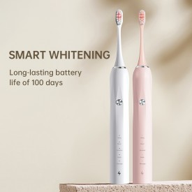 Ultrasonic rechargeable five-speed adult electric toothbrush