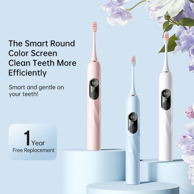 Ultrasonic five-speed waterproof adult electric toothbrush