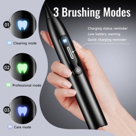 Fashionable design ultrasonic electric toothbrush for adults