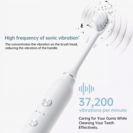 High-density soft brush head adult electric toothbrush