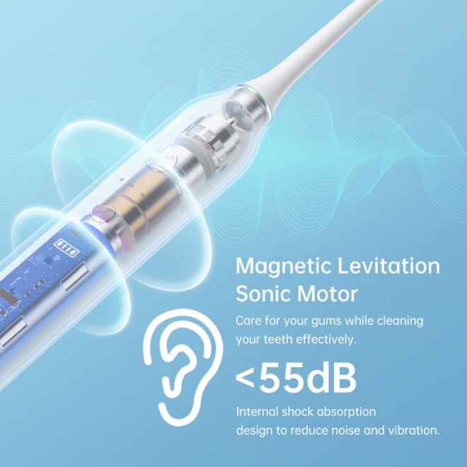 High-density soft brush head adult electric toothbrush
