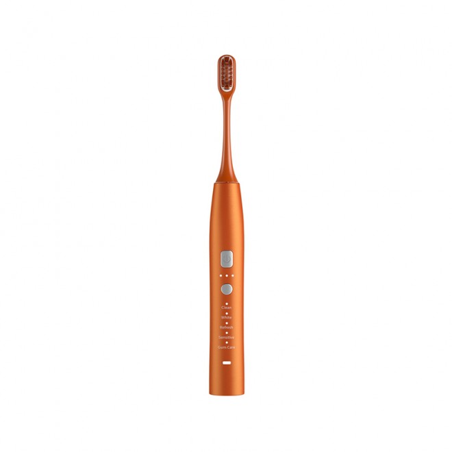 Waterproof soft bristle 5-mode adult electric toothbrush
