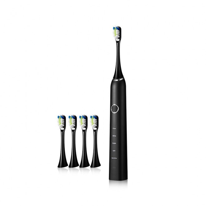 Waterproof sonic vibration adult electric toothbrush