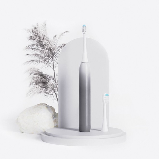 Gradient color 4 modes adult electric toothbrush