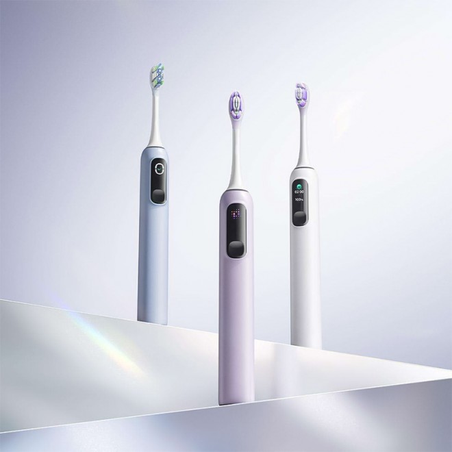 Color screen digital display adult electric toothbrush