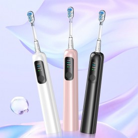 Sonic waterproof 3 modes adult electric toothbrush