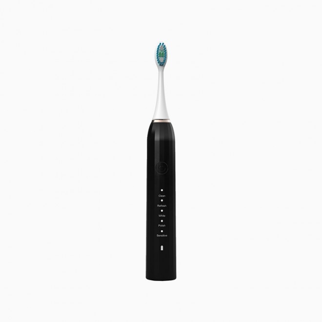 Low noise waterproof sonic adult electric toothbrush