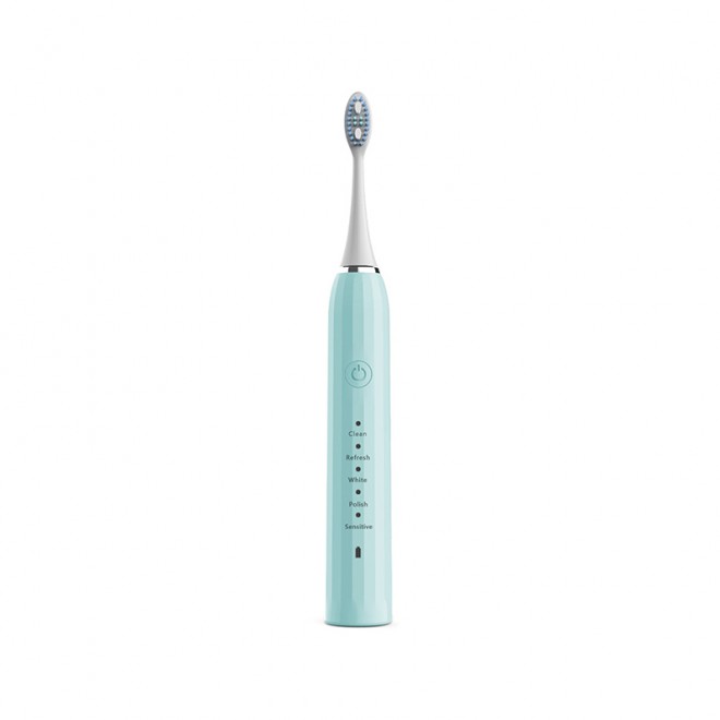 Low noise waterproof sonic adult electric toothbrush
