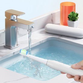 Simple ultrasonic vibration adult electric toothbrush