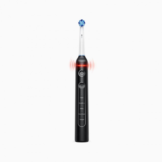 5-mode waterproof adult rotating electric toothbrush