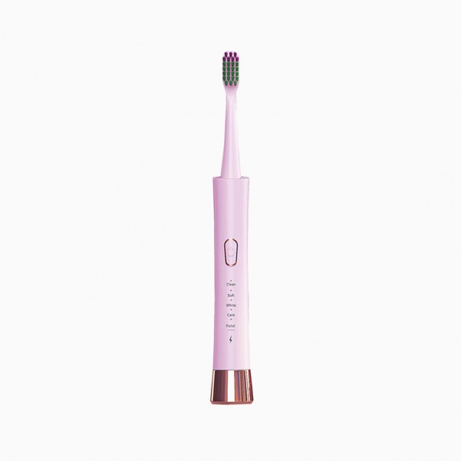 Soft bristle rechargeable sonic adult electric toothbrush