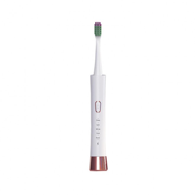 Soft bristle rechargeable sonic adult electric toothbrush