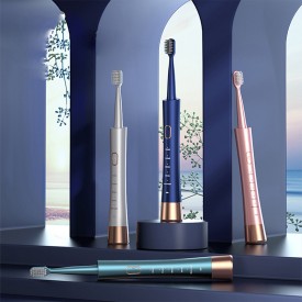 Soft bristle deep cleaning adult electric toothbrush