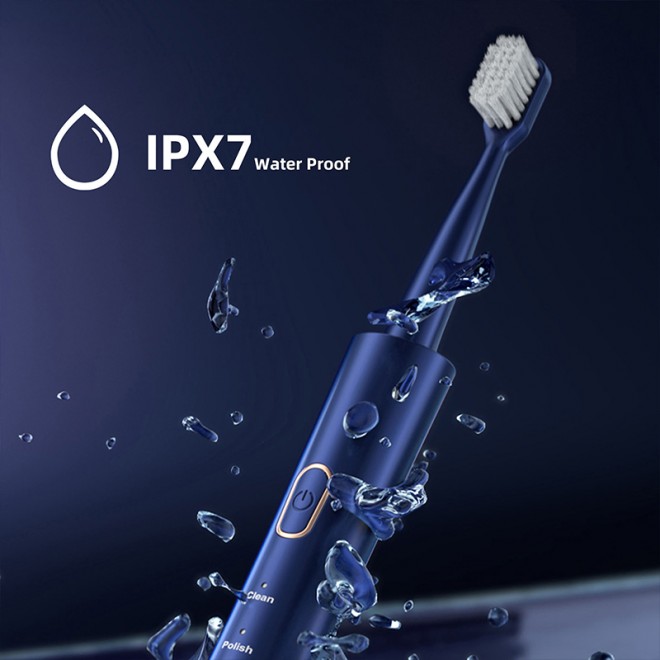 Soft bristle deep cleaning adult electric toothbrush