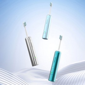 Wireless sonic waterproof adult electric toothbrush