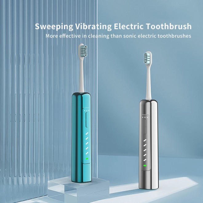 Wireless sonic waterproof adult electric toothbrush