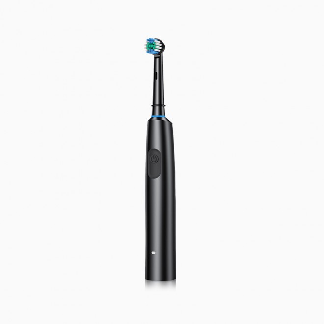 Round head soft bristle rotating adult electric toothbrush