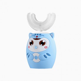 U-shaped automatic ultrasonic children's electric toothbrush