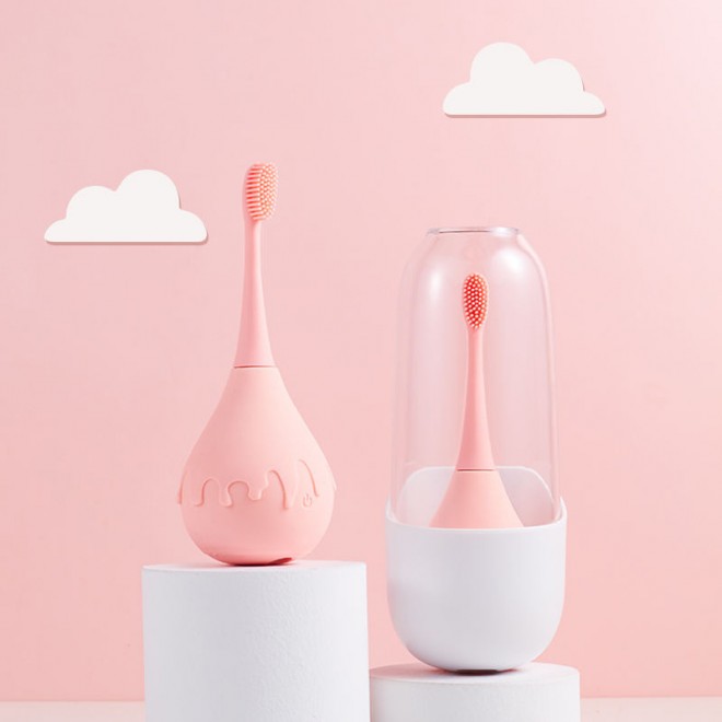Simple magnetic levitation sonic children's electric toothbrush