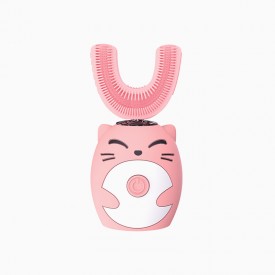 U-shaped brush head ultrasonic electric toothbrush for children