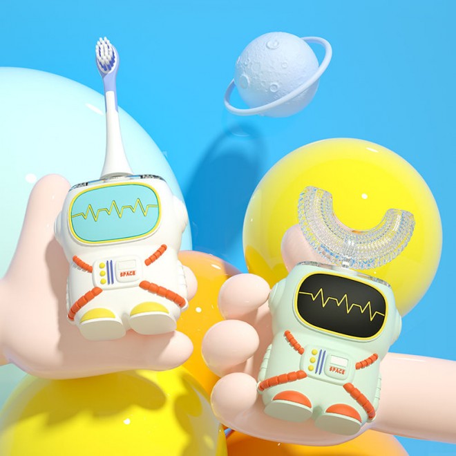 Rechargeable automatic sonic children's electric toothbrush