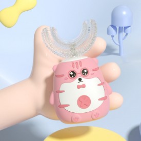 Waterproof five-speed sonic children's electric toothbrush