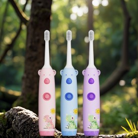 Cartoon non-slip handle children's electric toothbrush