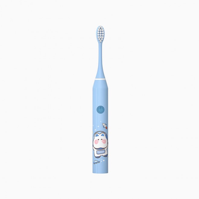 Smart timing super soft bristle children's electric toothbrush