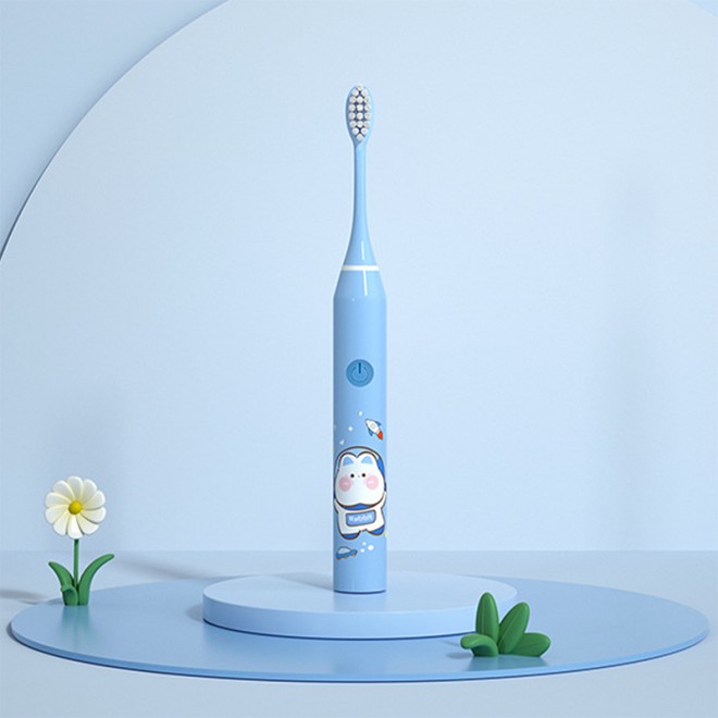 Smart timing super soft bristle children's electric toothbrush