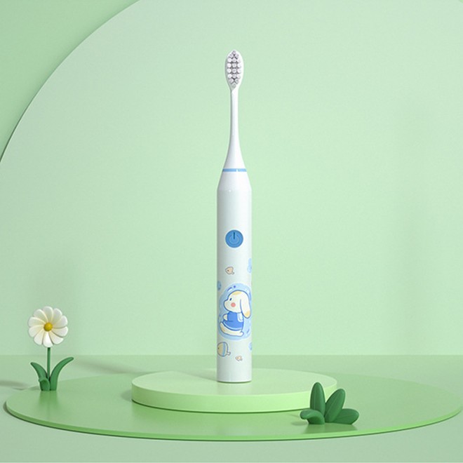 Smart timing super soft bristle children's electric toothbrush
