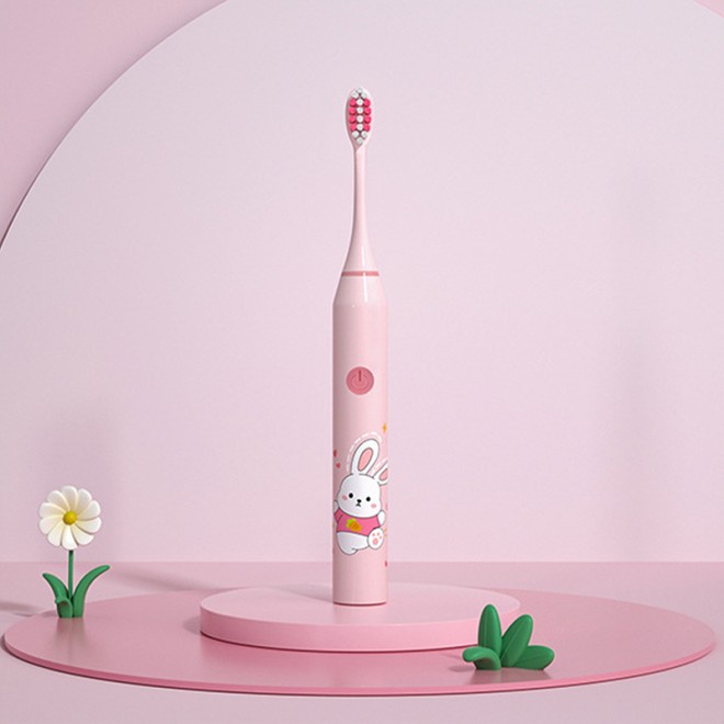 Smart timing super soft bristle children's electric toothbrush