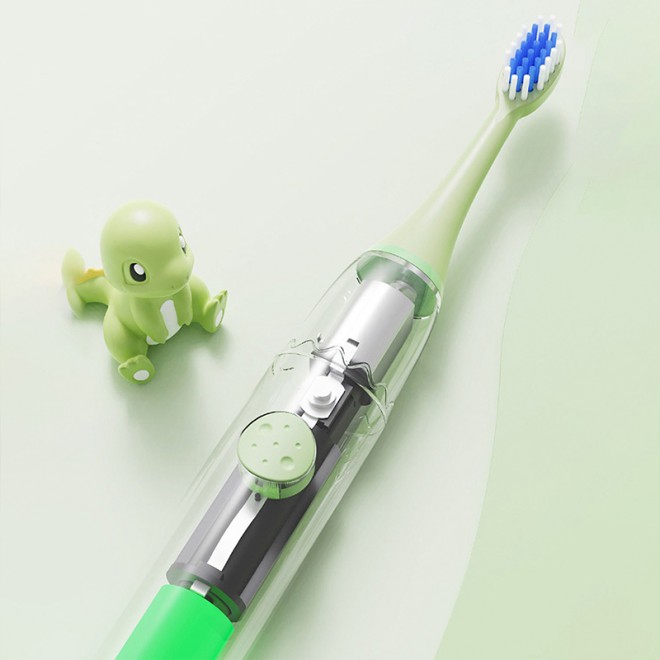 Smart waterproof rechargeable children's electric toothbrush