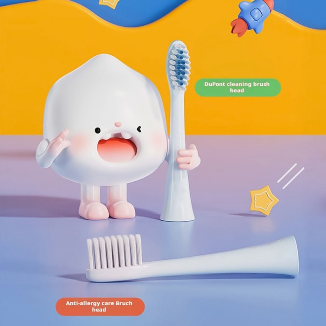 Ultrasonic pressure sensor children's electric toothbrush