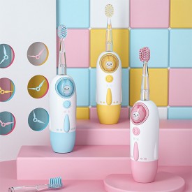 Sonic vibration LED light children's electric toothbrush