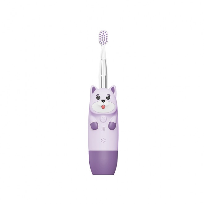 Mini silicone waterproof children's electric toothbrush