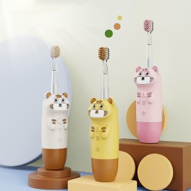 Automatic cartoon sonic children's electric toothbrush