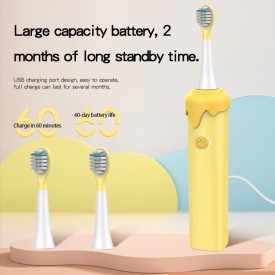 Portable smart sonic children's electric toothbrush