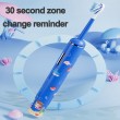 Ultrasonic waterproof smart children's electric toothbrush