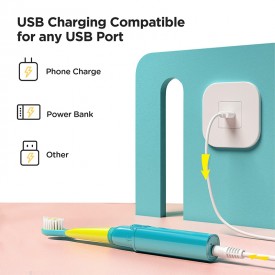 Soft bristle 3-mode children's electric toothbrush