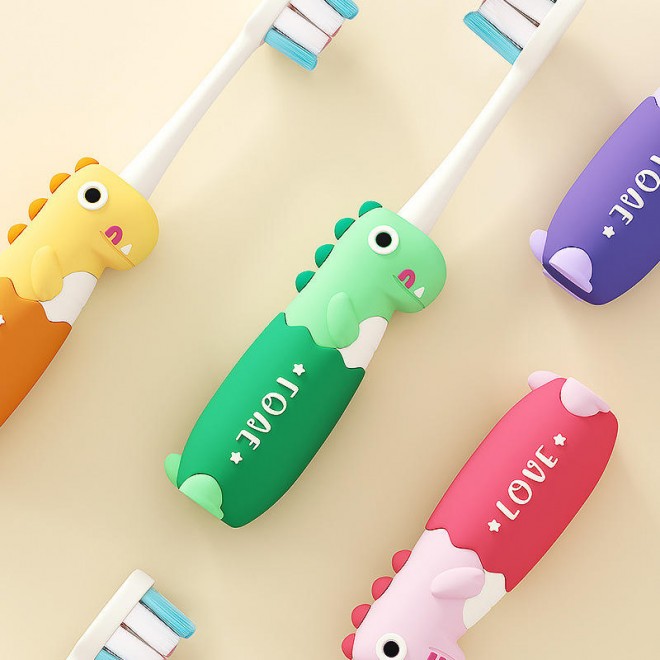 High-density soft-bristled children's toothbrush