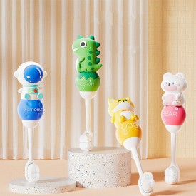 Cartoon shape high quality children's toothbrush