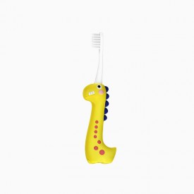 Cartoon dinosaur soft bristle children's toothbrush
