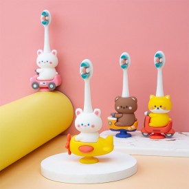High-quality cartoon soft-bristled children's toothbrush