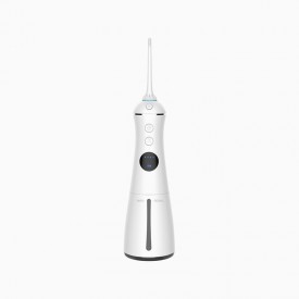 Portable ergonomic electric water flosser
