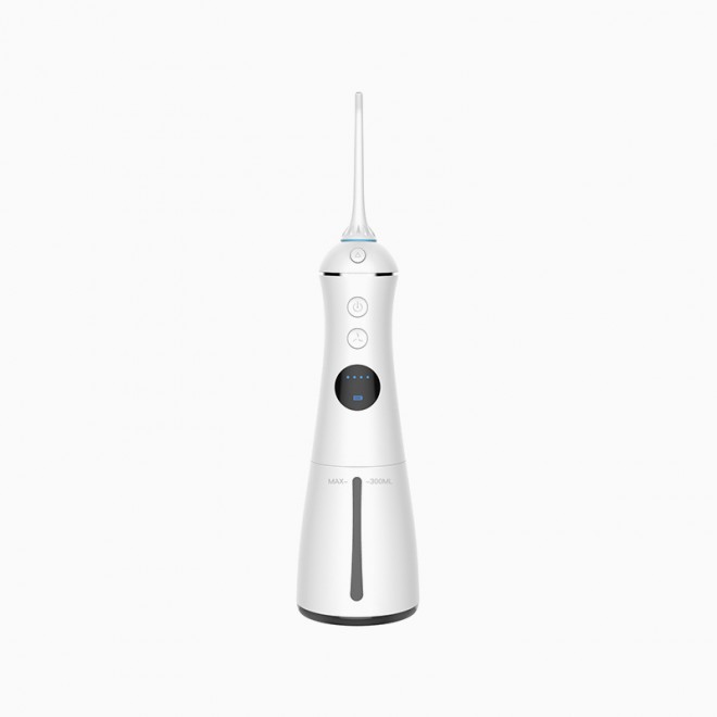 Portable ergonomic electric water flosser