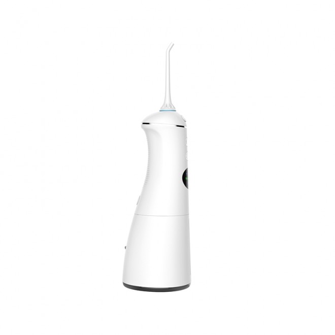 Portable ergonomic electric water flosser