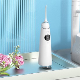LCD display rechargeable electric water flosser